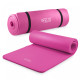 Килимок (мат) спортивний 4FIZJO NBR 180 x 60 x 1.5 см для йоги та фітнесу Pink (P-5905973405669)