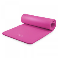 Коврик (мат) спортивный 4FIZJO NBR 180 x 60 x 1.5 см для йоги и фитнеса Pink (P-5905973405669)