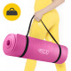 Килимок (мат) спортивний 4FIZJO NBR 180 x 60 x 1.5 см для йоги та фітнесу Pink (P-5905973405669)