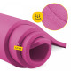 Килимок (мат) спортивний 4FIZJO NBR 180 x 60 x 1.5 см для йоги та фітнесу Pink (P-5905973405669)