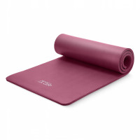Коврик (мат) спортивный 4FIZJO NBR 180 x 60 x 1 см для йоги и фитнеса Burgundy (P-5905973406703)