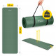 Коврик (мат) спортивный 4FIZJO NBR 180 x 60 x 1.5 см для йоги и фитнеса Navy Green (P-5905973406727)