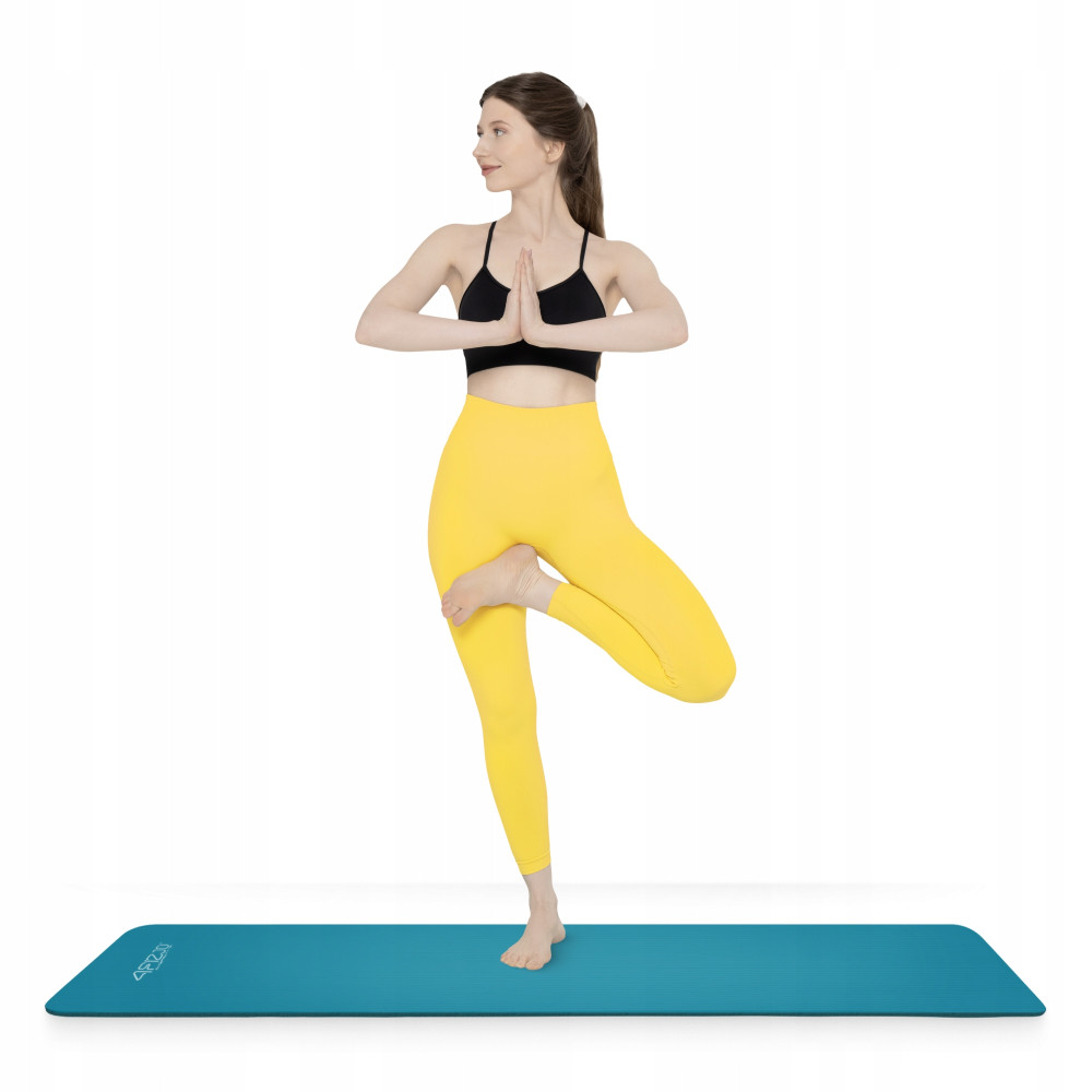 Коврик (мат) спортивный 4FIZJO NBR 180 x 60 x 1.5 см для йоги и фитнеса Sea Green (P-5905973406734)