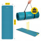 Коврик (мат) спортивный 4FIZJO NBR 180 x 60 x 1.5 см для йоги и фитнеса Sea Green (P-5905973406734)