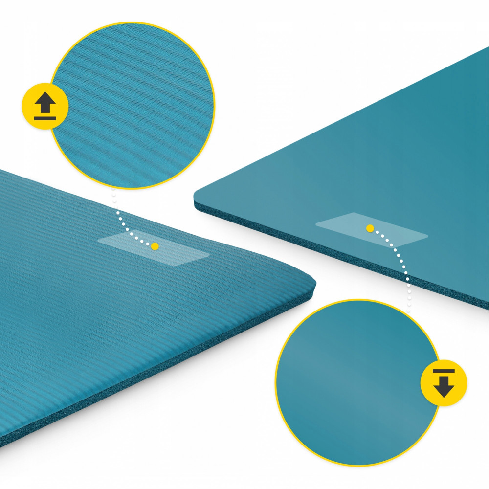 Коврик (мат) спортивный 4FIZJO NBR 190 x 100 x 1.5 см для йоги и фитнеса Sea Green (P-5905973407137)