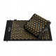 Коврик акупунктурный с подушкой 4FIZJO Ergo Mat Аппликатор Кузнецова Black/Gold (P-5907739313881)