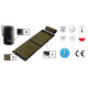 Килимок акупунктурний з валиком 4FIZJO Classic Mat XL Аплікатор Кузнєцова Black/Gold (P-5907739315052)