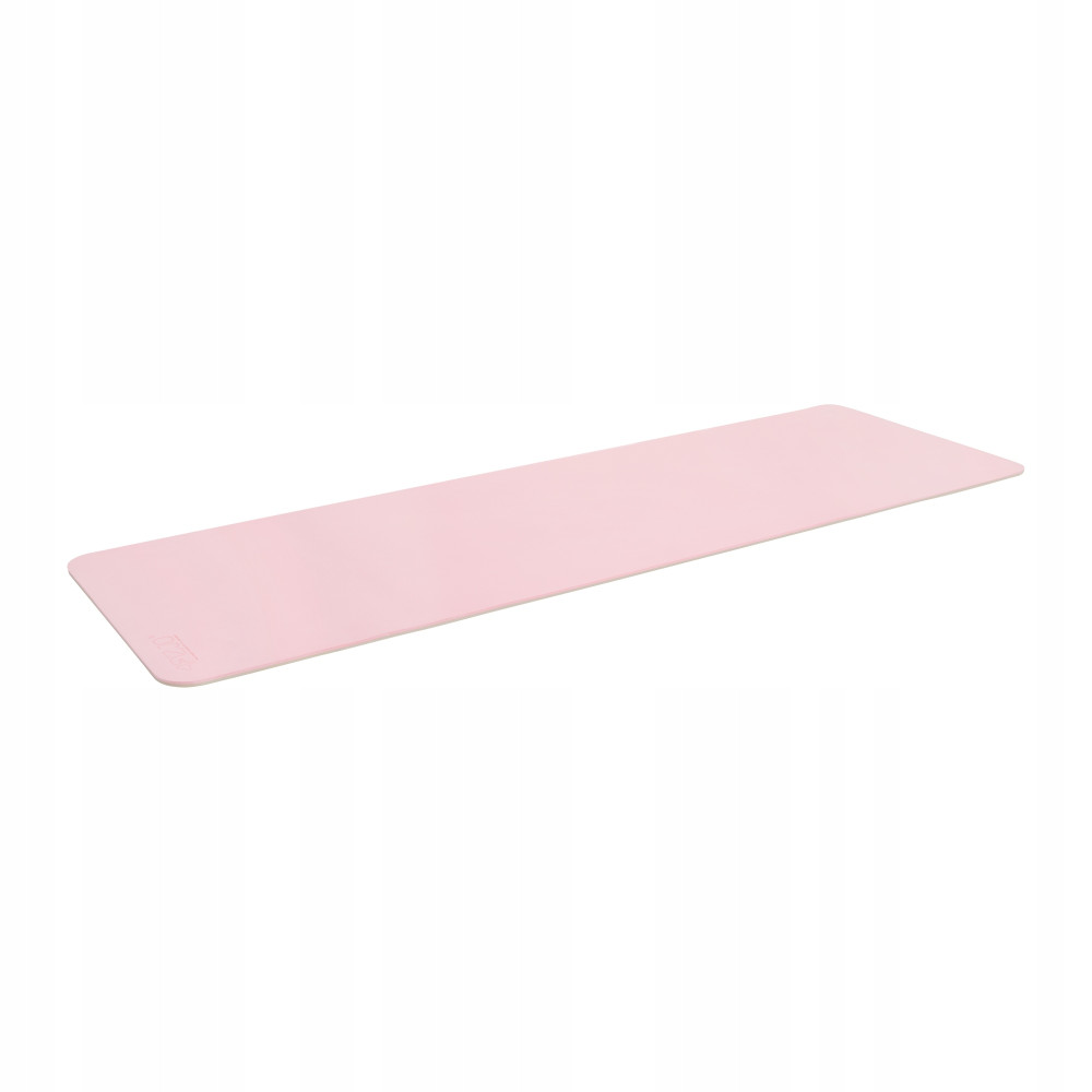 Коврик (мат) спортивный 4FIZJO TPE 180 x 60 x 0.6 см для йоги и фитнеса Pink/Grey (P-5907739317063)