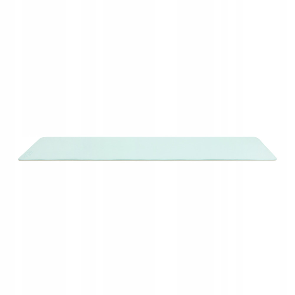 Килимок (мат) спортивний 4FIZJO TPE 180 x 60 x 0.6 см для йоги та фітнесу Mint/Grey (P-5907739317070)