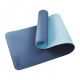 Килимок (мат) спортивний 4FIZJO TPE 180 x 60 x 1 см для йоги та фітнесу Blue/Sky Blue (P-5907739317094)