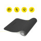 Килимок спортивний Cornix TPE 183 x 61 x 0.6 см для йоги та фітнесу XR-0349 Black/Grey