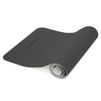 Коврик спортивный Cornix TPE 183 x 61 x 0.6 см для йоги и фитнеса XR-0349 Black/Grey