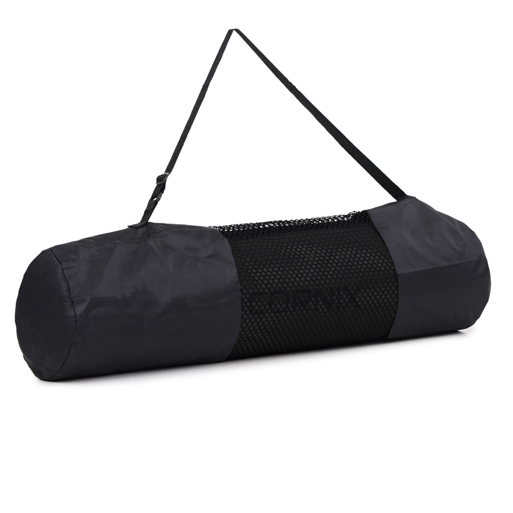 Килимок спортивний Cornix TPE 183 x 61 x 0.6 см для йоги та фітнесу XR-0350 Black
