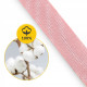 Лента кинезиологическая (кинезио тейп) 4FIZJO 1 см x 5 м Light Pink (P-5905973400794)
