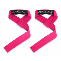 Лямки для становой тяги 4FIZJO Deadlift Straps Pink (P-5905973402293)