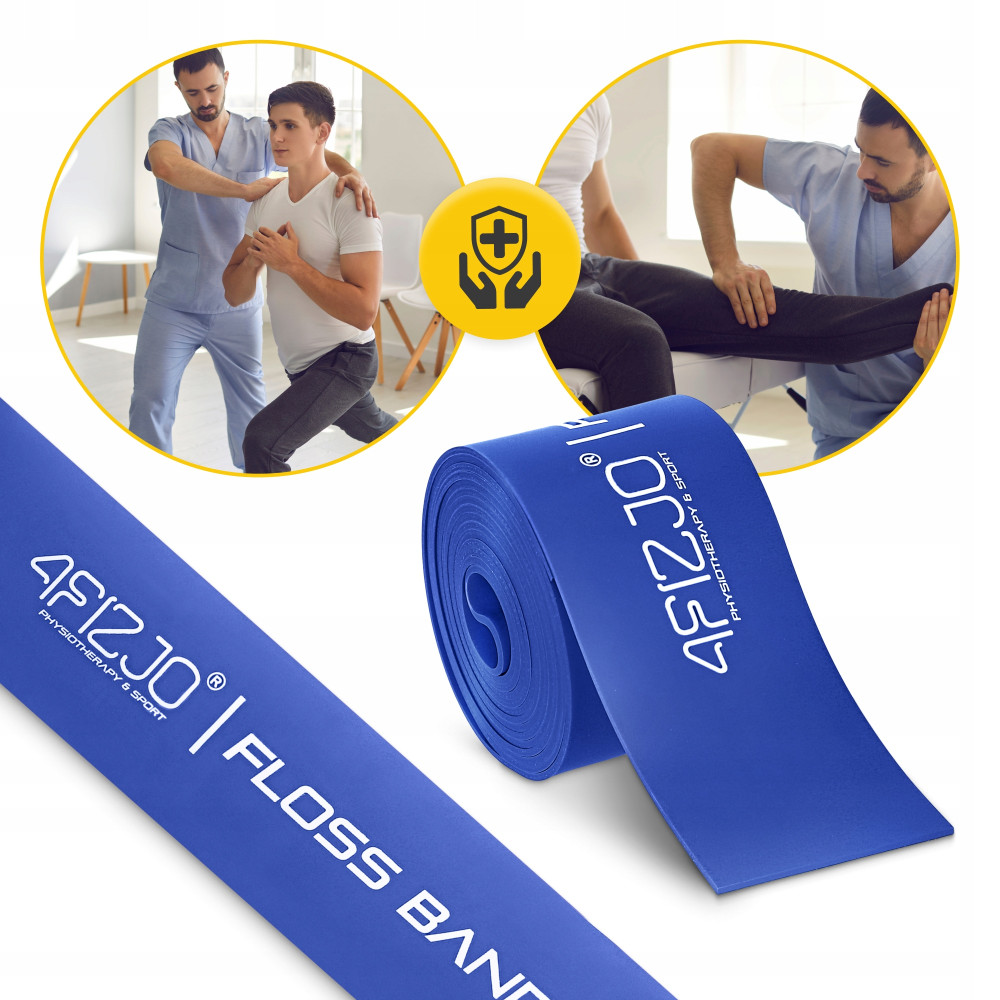 Лента компрессионная для флоссинга 4FIZJO Floss Band 207 x 5 x 0.15 см Blue (P-5905973405232)