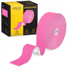 Лента кинезиологическая (кинезио тейп) 4FIZJO 5 см x 31 м Sky Pink (P-5905973405553)