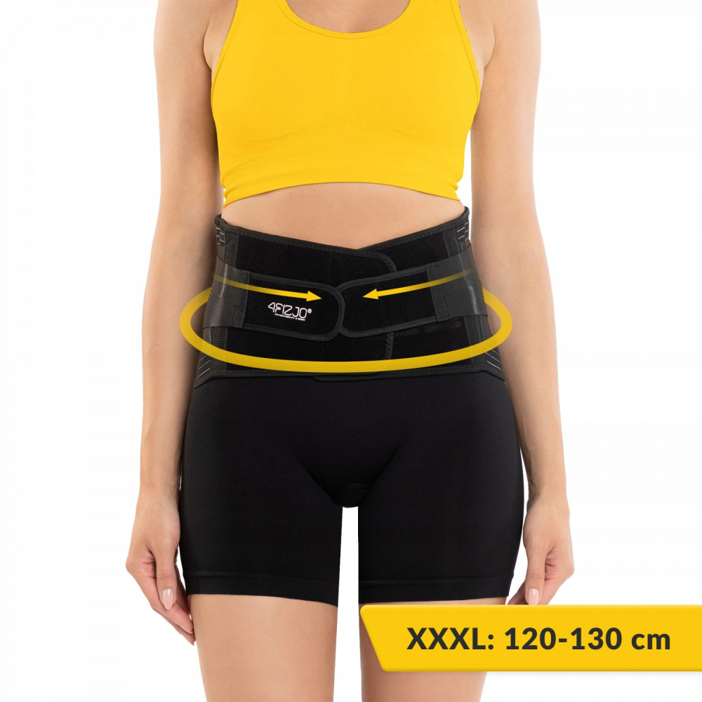 Пояс (бандаж) для поясничного отдела позвоночника 4FIZJO 4FJ0496 Size XXXL (P-5907739317599)