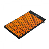 Килимок акупунктурний 4FIZJO Аплікатор Кузнєцова 72 x 42 см Black/Orange 4FJ0041 (P-5907222931738)