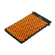 Килимок акупунктурний 4FIZJO Аплікатор Кузнєцова 72 x 42 см Black/Orange 4FJ0041 (P-5907222931738)