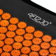 Килимок акупунктурний 4FIZJO Аплікатор Кузнєцова 72 x 42 см Black/Orange 4FJ0041 (P-5907222931738)