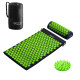 Килимок акупунктурний 4FIZJO Аплікатор Кузнєцова з валиком 72 x 42 см Black/Green 4FJ0043 (P-5907222931745)