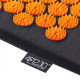 Килимок акупунктурний 4FIZJO Аплікатор Кузнєцова з валиком 128 x 48 см Black/Orange 4FJ0049 (P-5907222931776)