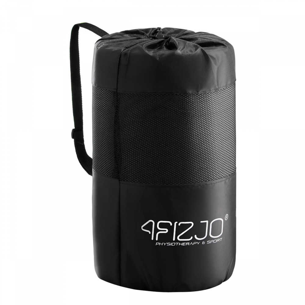 Килимок акупунктурний 4FIZJO Аплікатор Кузнєцова з валиком 128 x 48 см Black/Orange 4FJ0049 (P-5907222931776)