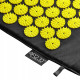Килимок акупунктурний 4FIZJO Аплікатор Кузнєцова з валиком 72 x 42 см Black/Yellow 4FJ0086 (P-5907739310613)