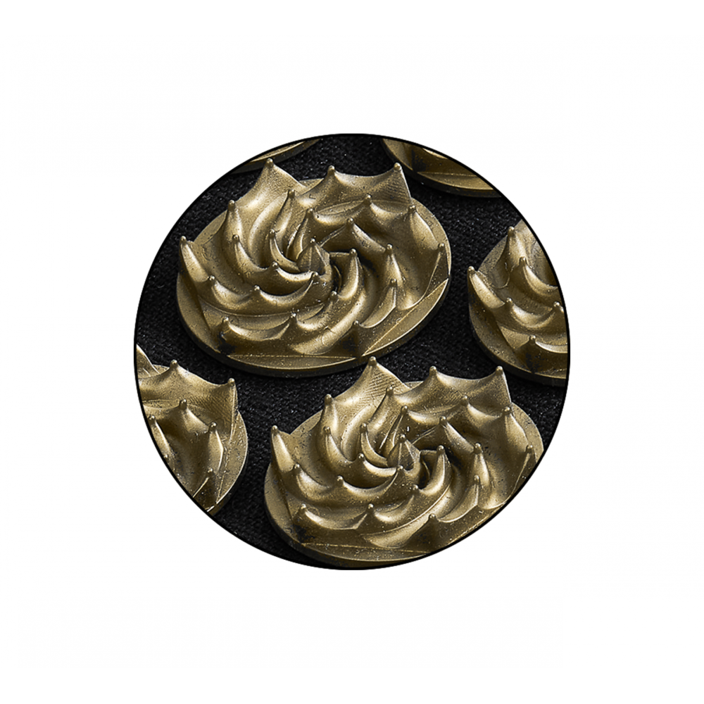 Килимок акупунктурний 4FIZJO Eco Mat Аплікатор Кузнєцова з подушкою 68 x 42 см Black/Gold 4FJ0179 (P-5907739311566)