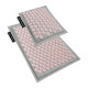 Килимок акупунктурний 4FIZJO Eco Mat Аплікатор Кузнєцова з подушкою 68 x 42 см Grey/Pink 4FJ0228 (P-5907739312174)
