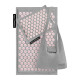 Килимок акупунктурний 4FIZJO Eco Mat Аплікатор Кузнєцова з подушкою 68 x 42 см Grey/Pink 4FJ0228 (P-5907739312174)