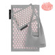 Килимок акупунктурний 4FIZJO Eco Mat Аплікатор Кузнєцова з подушкою 68 x 42 см Grey/Pink 4FJ0228 (P-5907739312174)