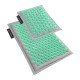 Килимок акупунктурний 4FIZJO Eco Mat Аплікатор Кузнєцова з подушкою 68 x 42 см Grey/Mint 4FJ0230 (P-5907739312181)