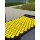 Килимок акупунктурний 4FIZJO Аплікатор Кузнєцова 72 x 42 см Black/Yellow 4FJ0231