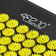 Килимок акупунктурний 4FIZJO Аплікатор Кузнєцова 72 x 42 см Black/Yellow 4FJ0231