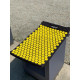 Килимок акупунктурний 4FIZJO Аплікатор Кузнєцова 72 x 42 см Black/Yellow 4FJ0231