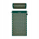 Килимок акупунктурний 4FIZJO Аплікатор Кузнєцова 72 x 42 см з валиком Navy Green/Gold 4FJ0286 (P-5907739313300)