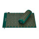 Килимок акупунктурний 4FIZJO Аплікатор Кузнєцова 72 x 42 см з валиком Navy Green/Gold 4FJ0286 (P-5907739313300)