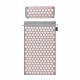 Килимок акупунктурний 4FIZJO Аплікатор Кузнєцова з валиком 72 x 42 см Grey/Pink 4FJ0287 (P-5907739313287)