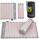 Килимок акупунктурний 4FIZJO Аплікатор Кузнєцова з валиком 72 x 42 см Grey/Pink 4FJ0287 (P-5907739313287)