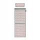 Килимок акупунктурний 4FIZJO Аплікатор Кузнєцова з валиком 128 x 48 см Grey/Pink 4FJ0288 (P-5907739313294)