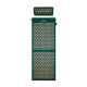 Килимок акупунктурний 4FIZJO Аплікатор Кузнєцова з валиком 128 x 48 см Navy Green/Gold 4FJ0289 (P-5907739313317)