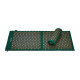 Килимок акупунктурний 4FIZJO Аплікатор Кузнєцова з валиком 128 x 48 см Navy Green/Gold 4FJ0289 (P-5907739313317)