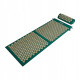 Килимок акупунктурний 4FIZJO Аплікатор Кузнєцова з валиком 128 x 48 см Navy Green/Gold 4FJ0289 (P-5907739313317)