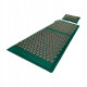 Килимок акупунктурний 4FIZJO Eco Mat Аплікатор Кузнєцова з подушкою 130 x 50 см Navy Green/Gold 4FJ0290 (P-5907739313614)