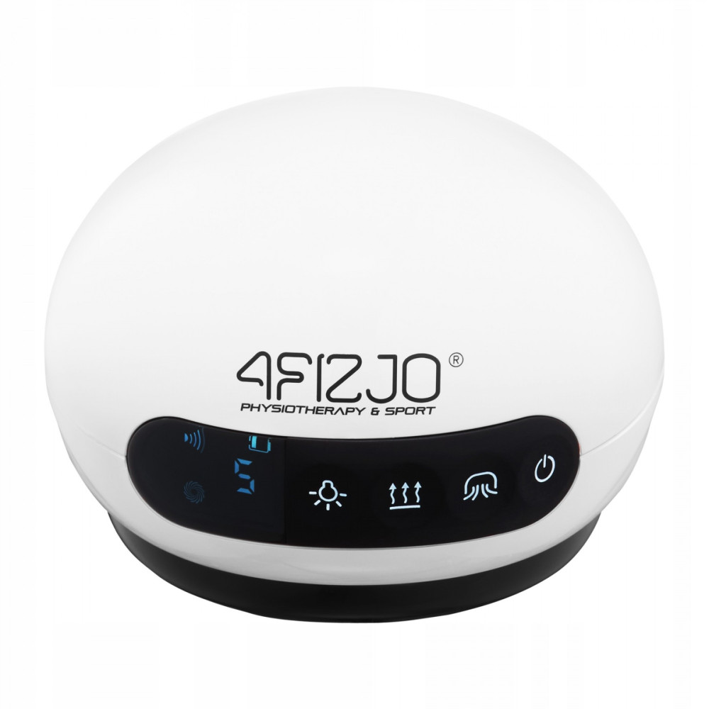 Масажна вакуумна банка 4FIZJO акумуляторна з ІЧ прогріванням 4FJ0516 White (P-5907739318688)