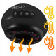 Масажна вакуумна банка 4FIZJO акумуляторна з ІЧ прогріванням 4FJ0517 Black (P-5907739318695)