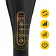 Ручний вібраційний масажер для тіла 4FIZJO Long Stick 7 в 1 4FJ0556 Black (P-5907739319142)