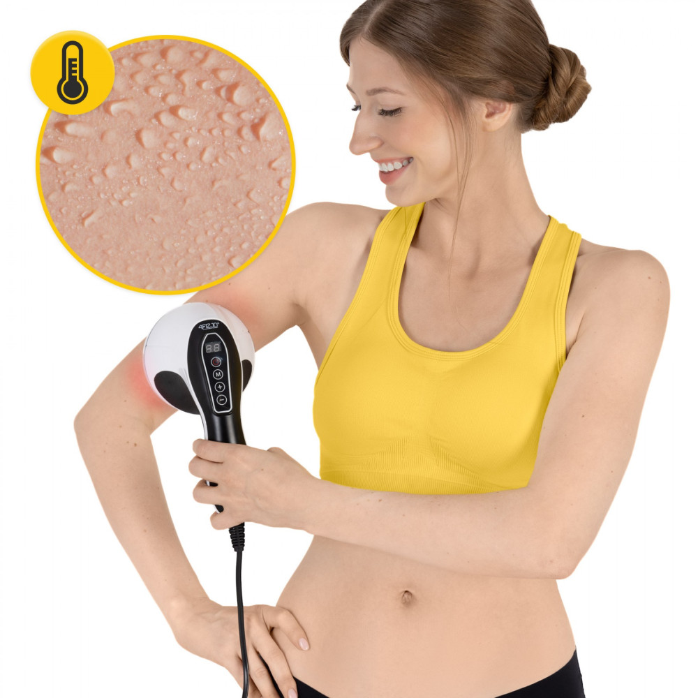 Ручной антицеллюлитный массажер для тела 4FIZJO Body Shaping 4 в 1 4FJ0557 White (P-5907739319111)